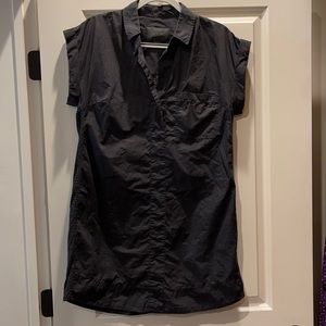 Favorite, black, cotton JCrew shirt dress!